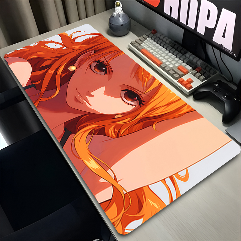 Gaming Accessories Kawaii - kawaii Mouse Pad one piece Nami