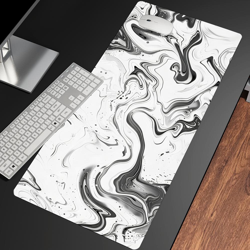 Gaming Accessories Pc Setup - Abstract Fluid Non Slip Rubber Desk