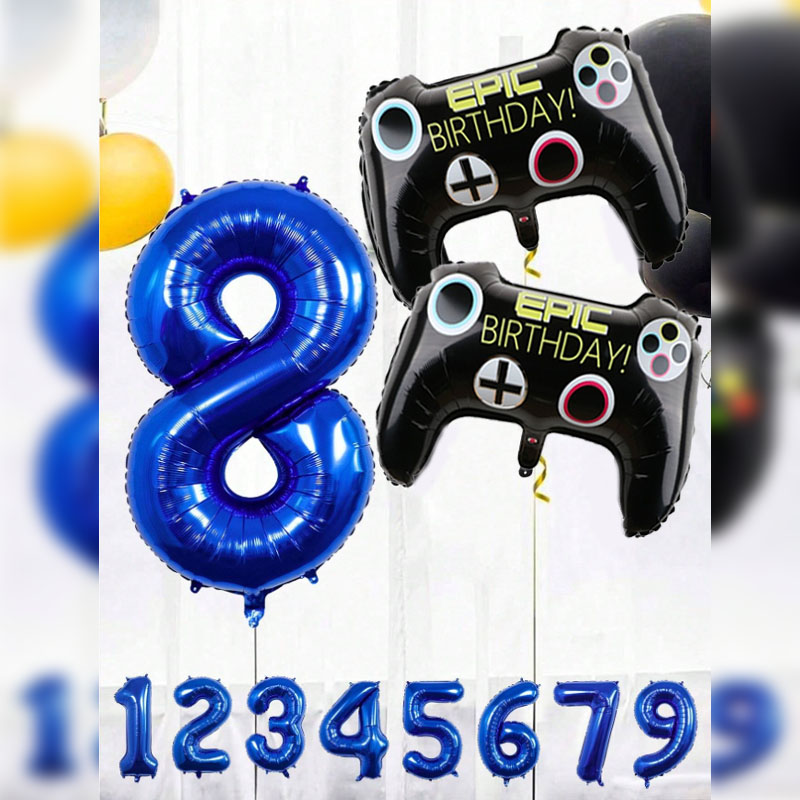 Gaming Set Accessories - 3pcs Video Game Party Supplies Set
