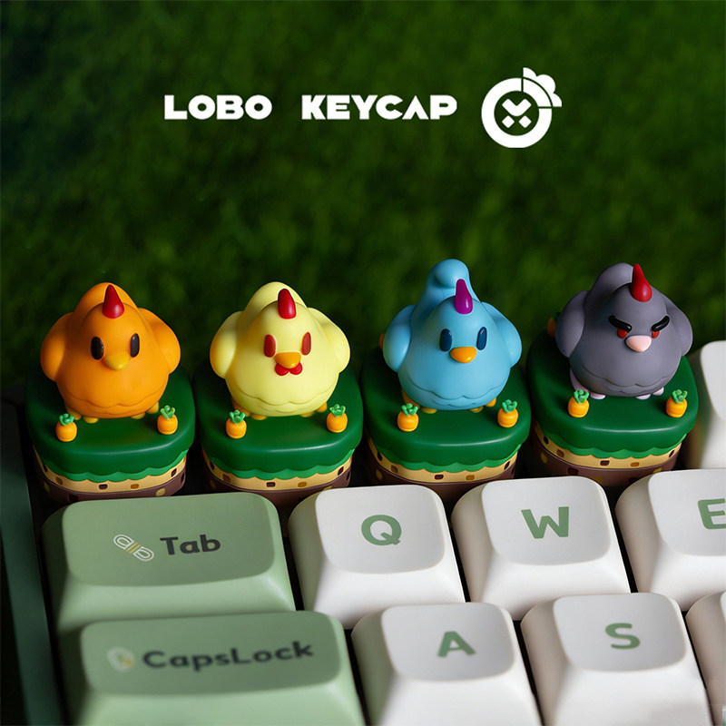 Gaming Accessories Kawaii - Stardew Valley Chicken Single Resin Esc