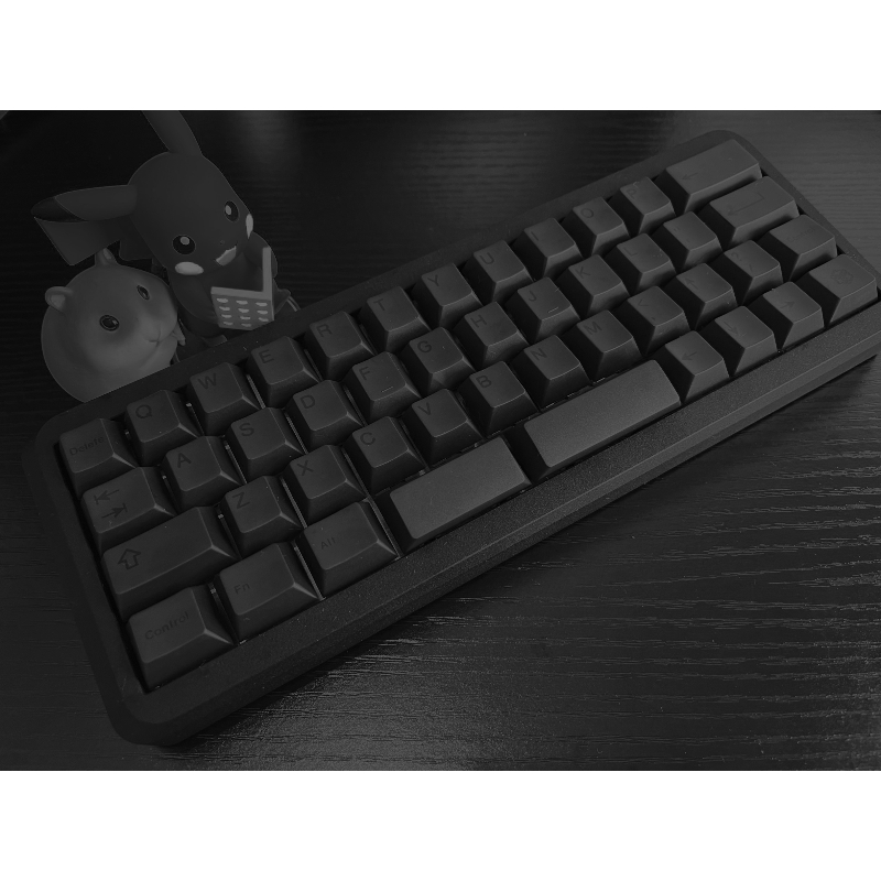 Gaming Set Accessories - GEEKARK BOB Keycap Set Custom Black