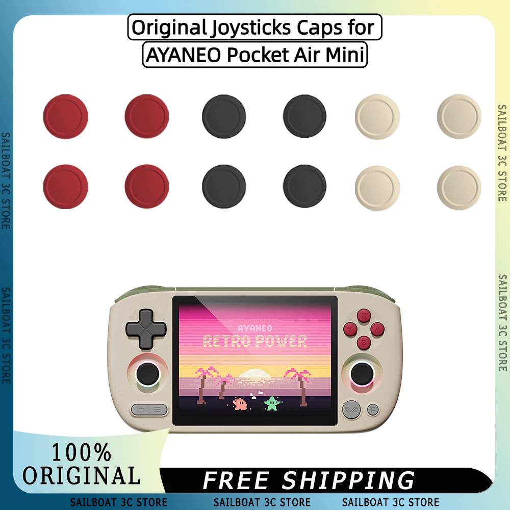 Gaming Accessories Console - Original Joysticks Caps for AYANEO Pocket
