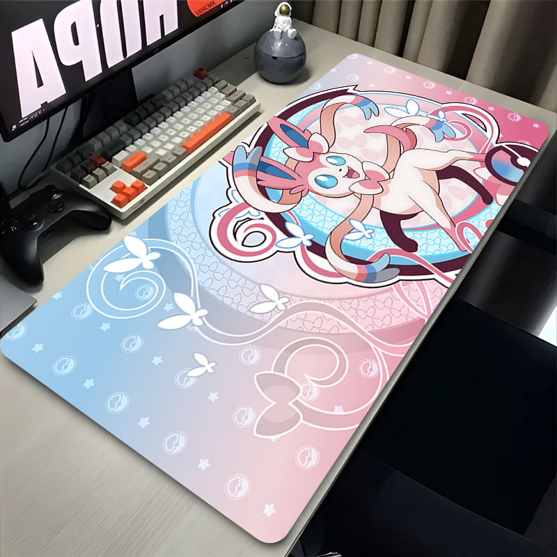 Gaming Accessories Desktop - Large Pink Cute Mousepad XXL Gaming