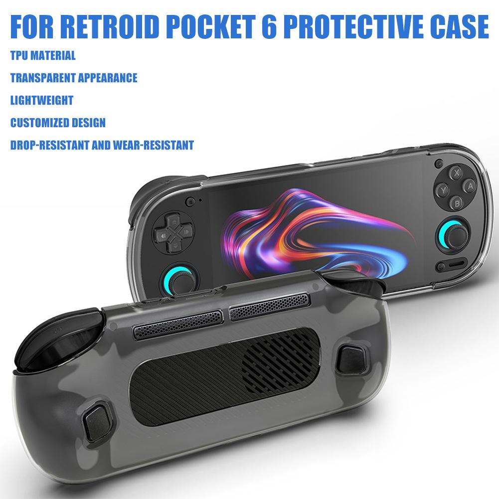 Gaming Accessories Dropshipping - Transparent Soft Case For Retroid Pocket