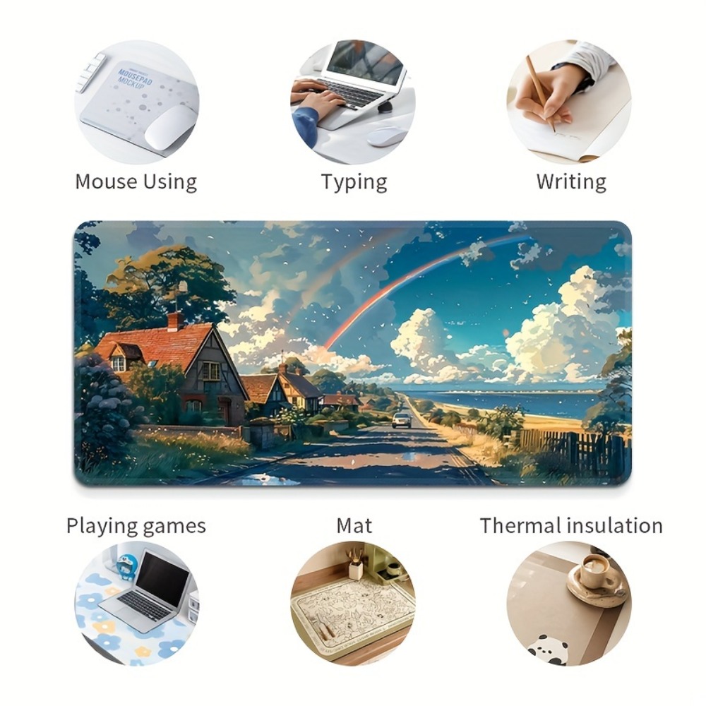 Large coastal village desktop  - đánh giá và giá Gaming Accessories Pc Setup