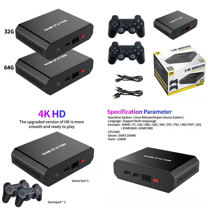 M8plus HD Video Game Console B - đánh giá và giá Gaming Accessories Console