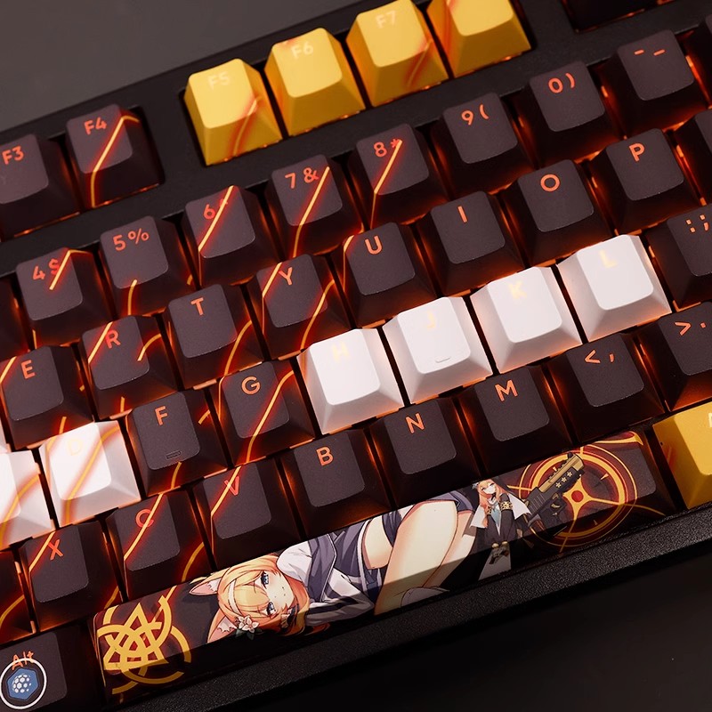 108 Keys/set Blue Archive Loch - đánh giá và giá Gaming Set Accessories