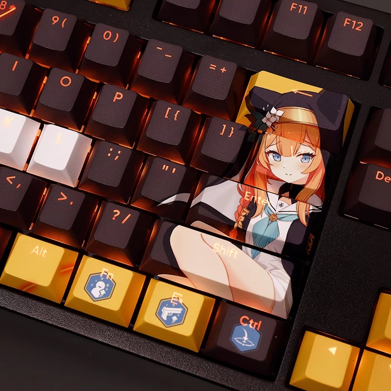 108 Keys/set Blue Archive Loch - đánh giá và giá Gaming Set Accessories