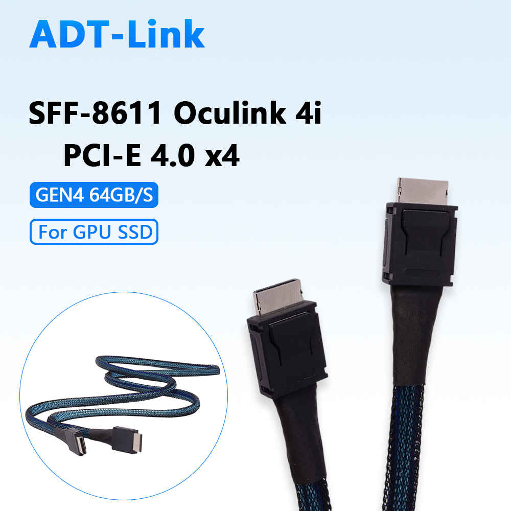 PCIE 4.0 X4 Oculink 4i / 4X Ca - đánh giá và giá Pcie Extension Cable