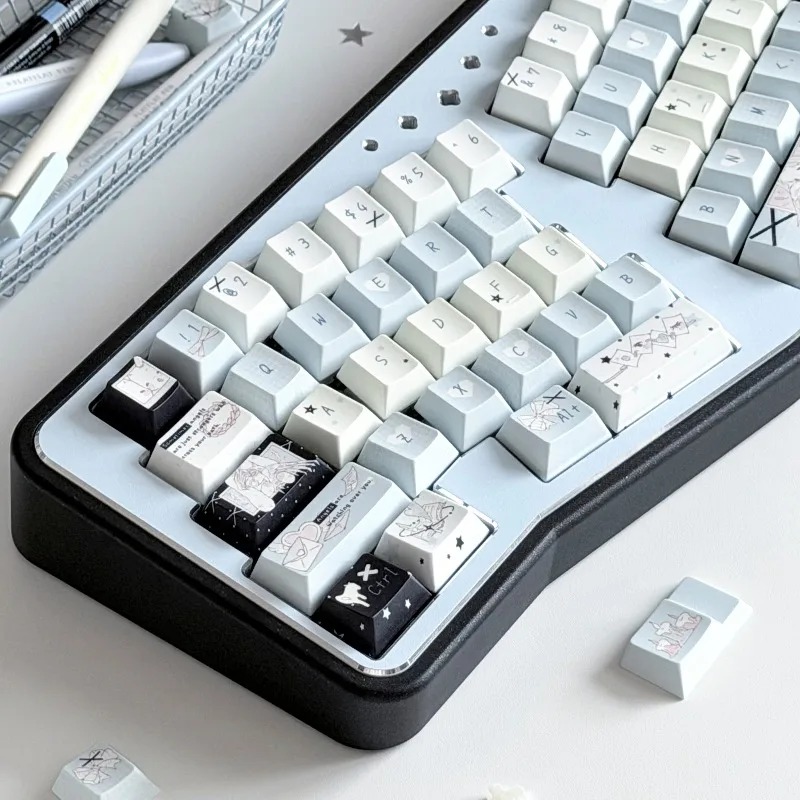Pseudo Angel Theme Keycaps Set - đánh giá và giá Gaming Set Accessories