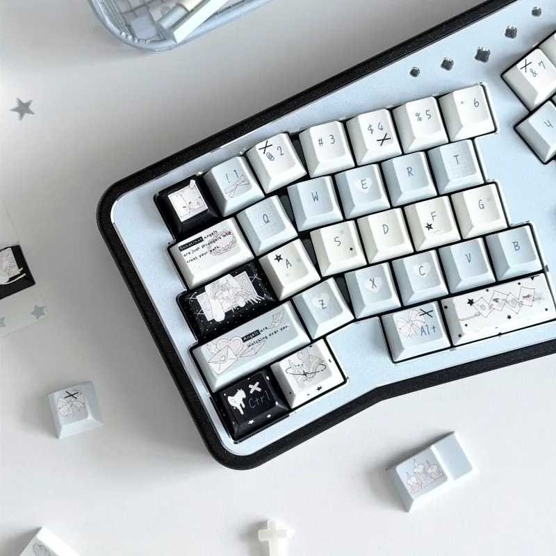 Pseudo Angel Theme Keycaps Set - đánh giá và giá Gaming Set Accessories