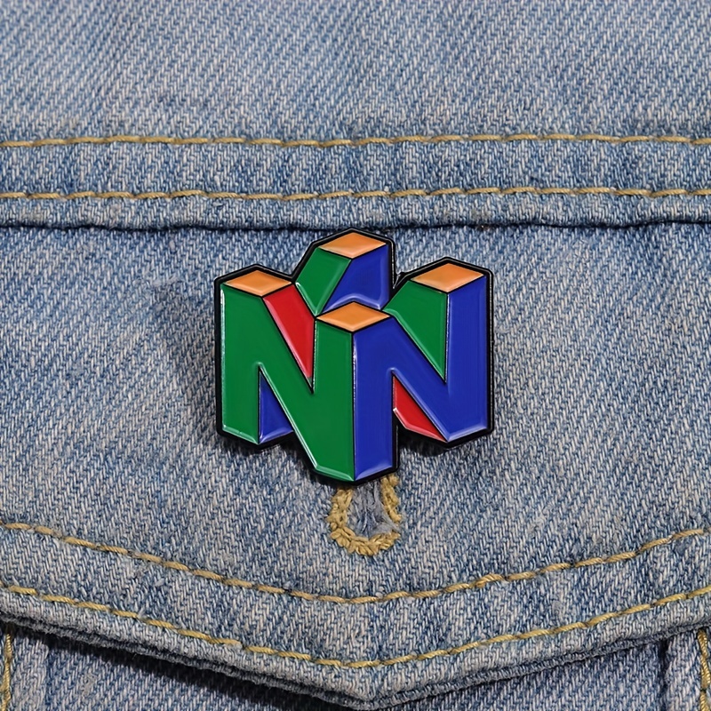 N64 Logo Gaming Enamel Pin – R - đánh giá và giá Gaming Accessories Gifts For Men