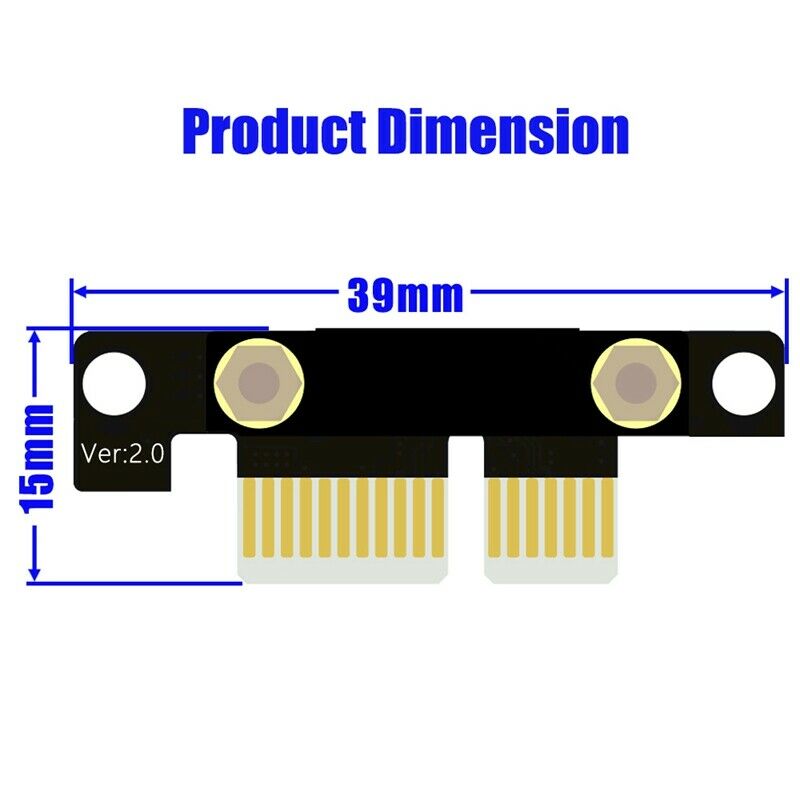 90 Degree Pci-E Pci Express 1X - đánh giá và giá Pcie Extension Cable
