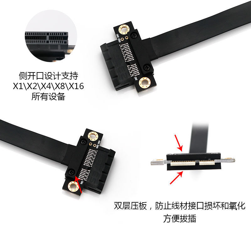 90 Degree Pci-E Pci Express 1X - đánh giá và giá Pcie Extension Cable