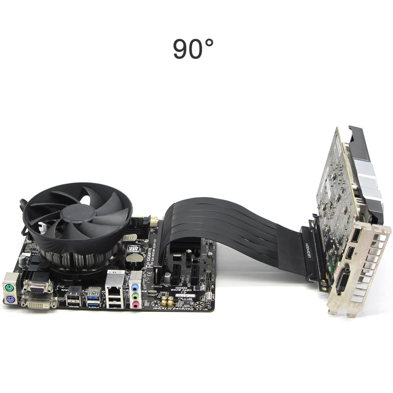 PCIe Riser Cable Graphics Card - đánh giá và giá Pcie Extension Cable