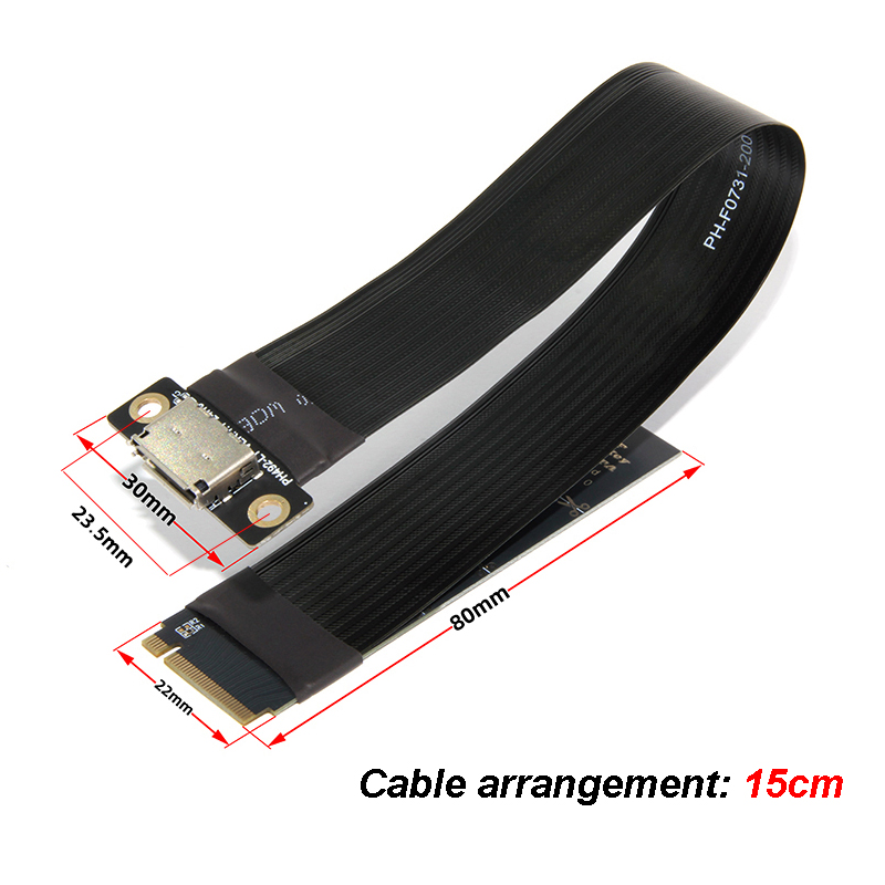 M.2 NVME to Oculink Extension  - đánh giá và giá Pcie Extension Cable