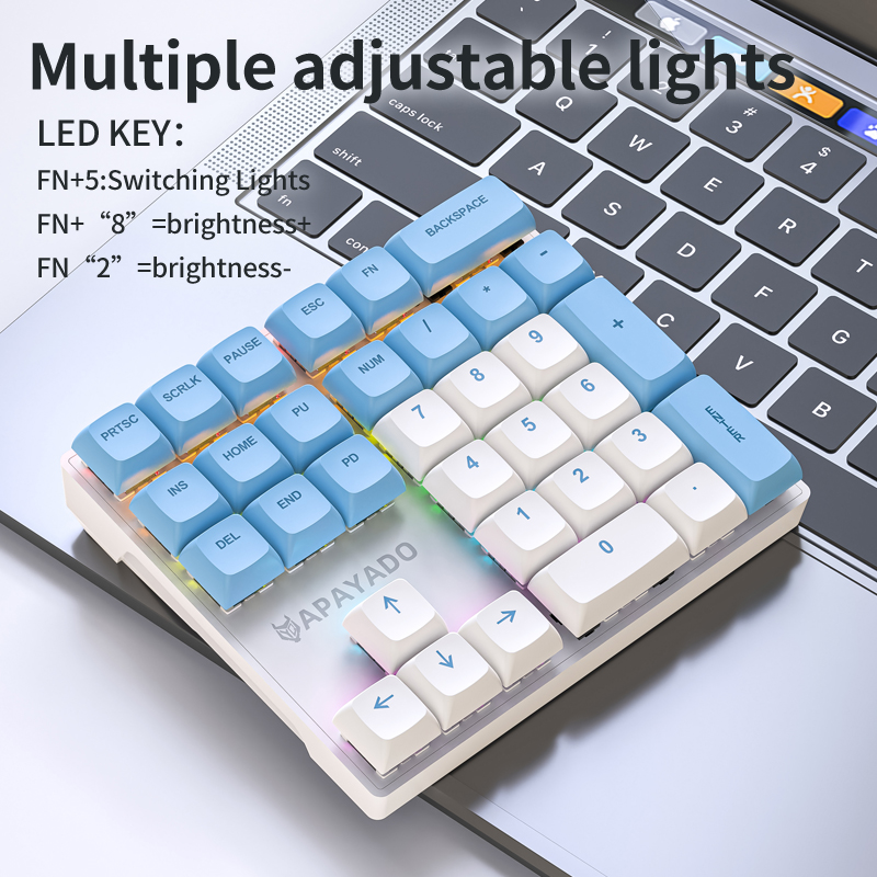 K33 Compact Mechanical Numpad, - đánh giá và giá Keyboard Numpad Separate