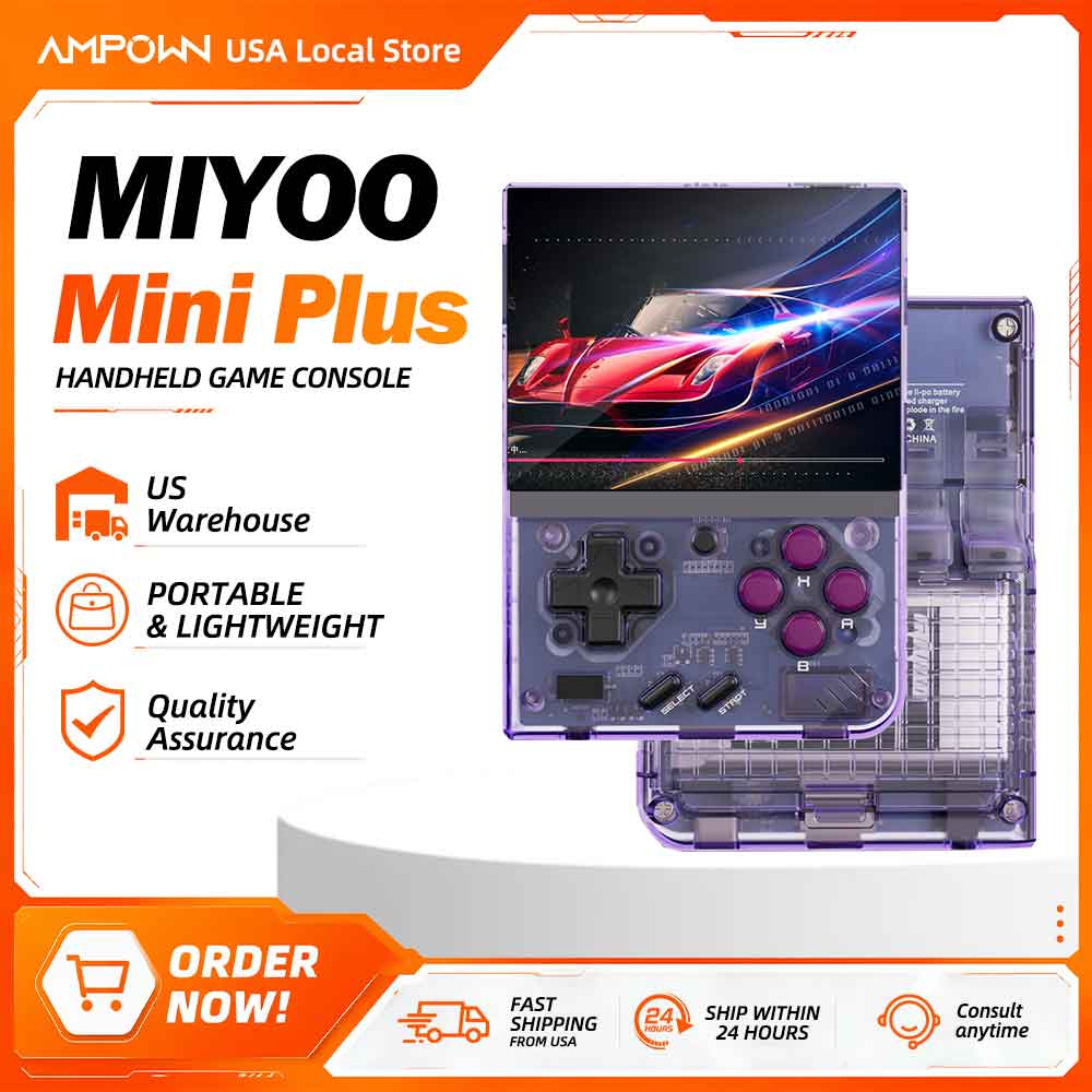 Miyoo Mini+ Retro Handheld Gam - đánh giá và giá Gaming Accessories For Kids