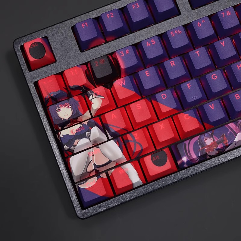 108 Keys/set Honkai Impact 3 H - đánh giá và giá Gaming Set Accessories