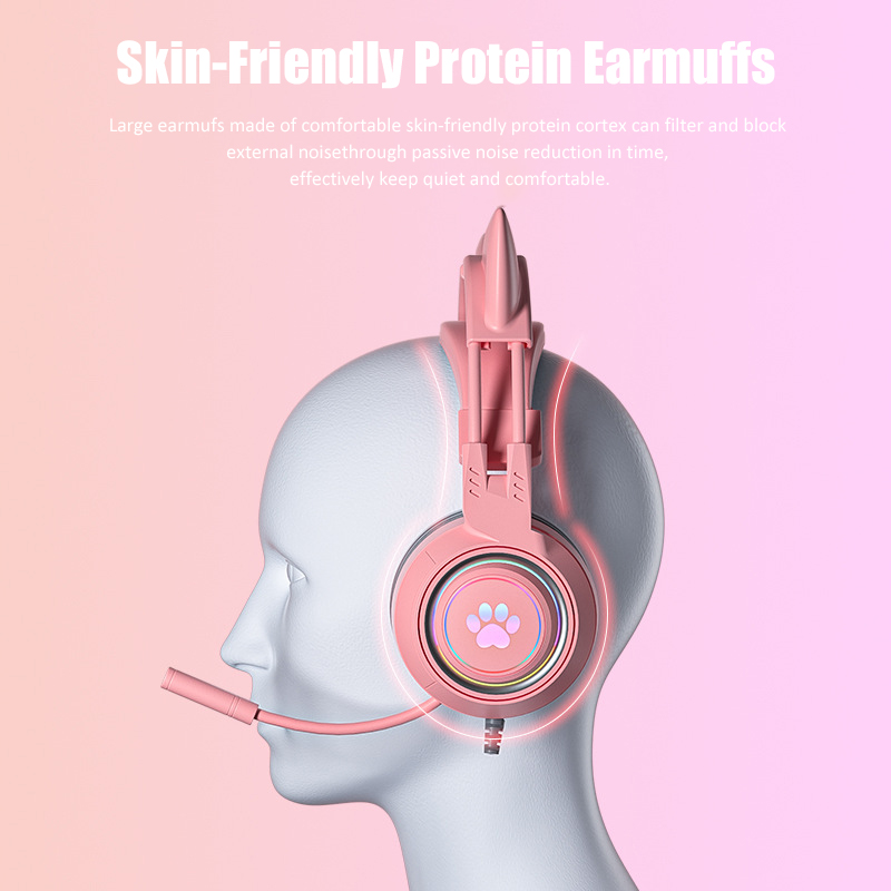 Cute Cat Ear Gaming Headphones - đánh giá và giá Gaming Accessories Kids