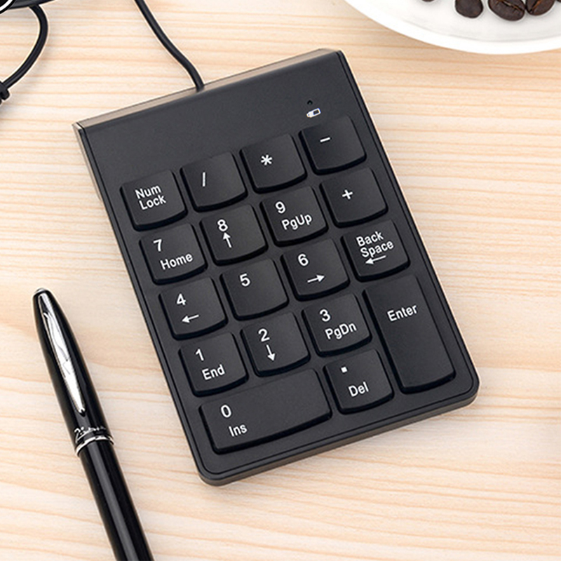 18 Keys USB Wire Numeric Keypa - đánh giá và giá Keyboard Numpad Separate