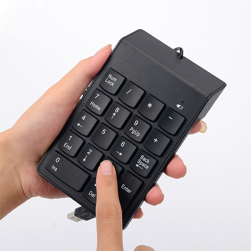 18 Keys USB Wire Numeric Keypa - đánh giá và giá Keyboard Numpad Separate