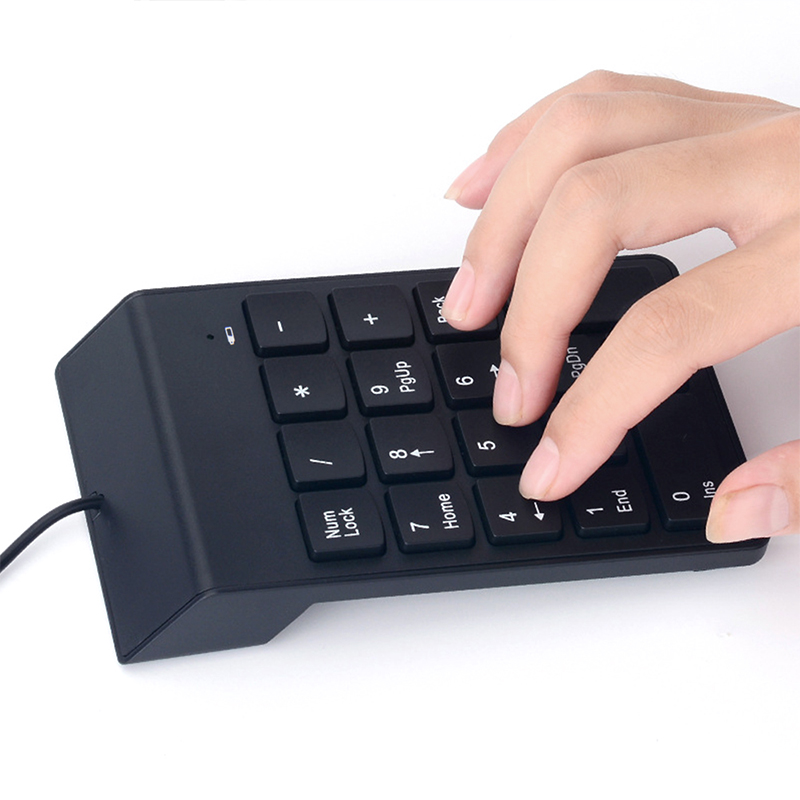 18 Keys USB Wire Numeric Keypa - đánh giá và giá Keyboard Numpad Separate
