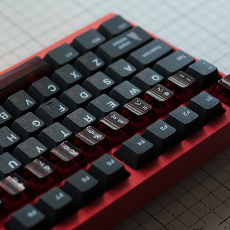 Soviet Black Theme Keycaps Set - đánh giá và giá Gaming Set Accessories