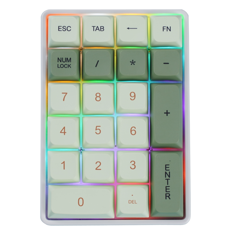 K21 Tri-mode Mechanical Numeri - đánh giá và giá Keyboard Numpad Separate