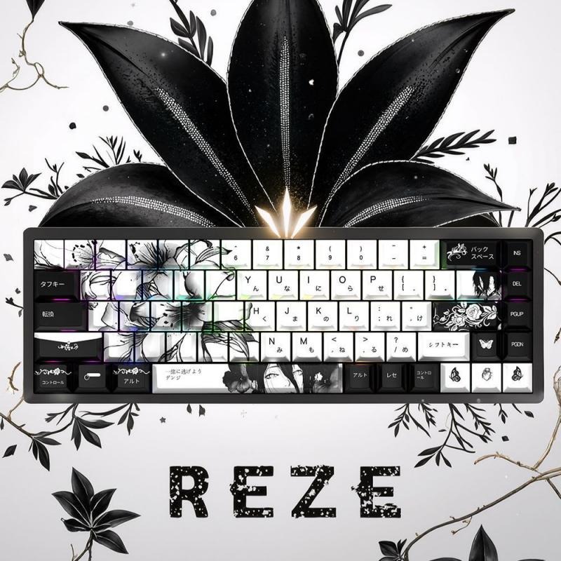 Reze Character Keycaps Chainsa - đánh giá và giá Gaming Accessories Gifts For Men