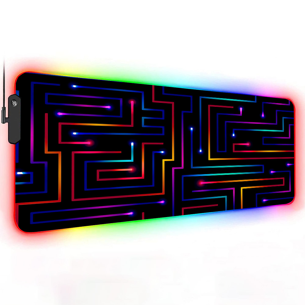 Xxl Mouse Pad 900x400 Neon Cir - đánh giá và giá Gaming Accessories Pc Setup